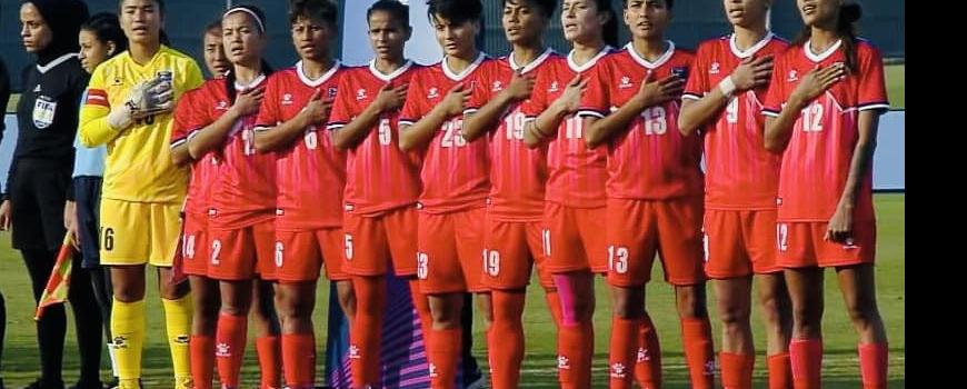 लेवनानलाई हराउँदै नेपाली महिला फुटबल टिम वाफ च्याम्पियनसिपको फाईनलमा प्रवेश