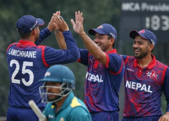 अभ्यास खेलमा पनि नेपालको दबदबा, एमसीए प्रेसिडेन्ट ११ विरुद्ध लगातार दोस्रो जित