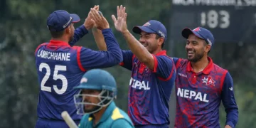 अभ्यास खेलमा पनि नेपालको दबदबा, एमसीए प्रेसिडेन्ट ११ विरुद्ध लगातार दोस्रो जित