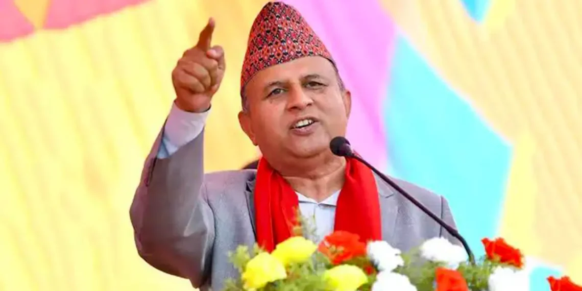 View of Dang district as the administrative and development center of Lumbini Province, Nepal